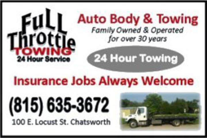 Full Throttle Towing & Auto Body Repair - Chatsworth, IL